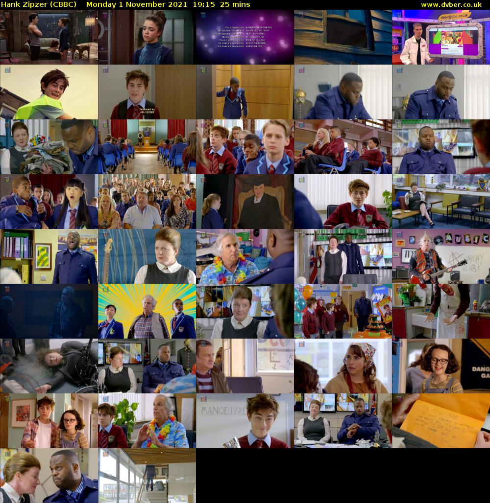 Hank Zipzer (CBBC) Monday 1 November 2021 19:15 - 19:40