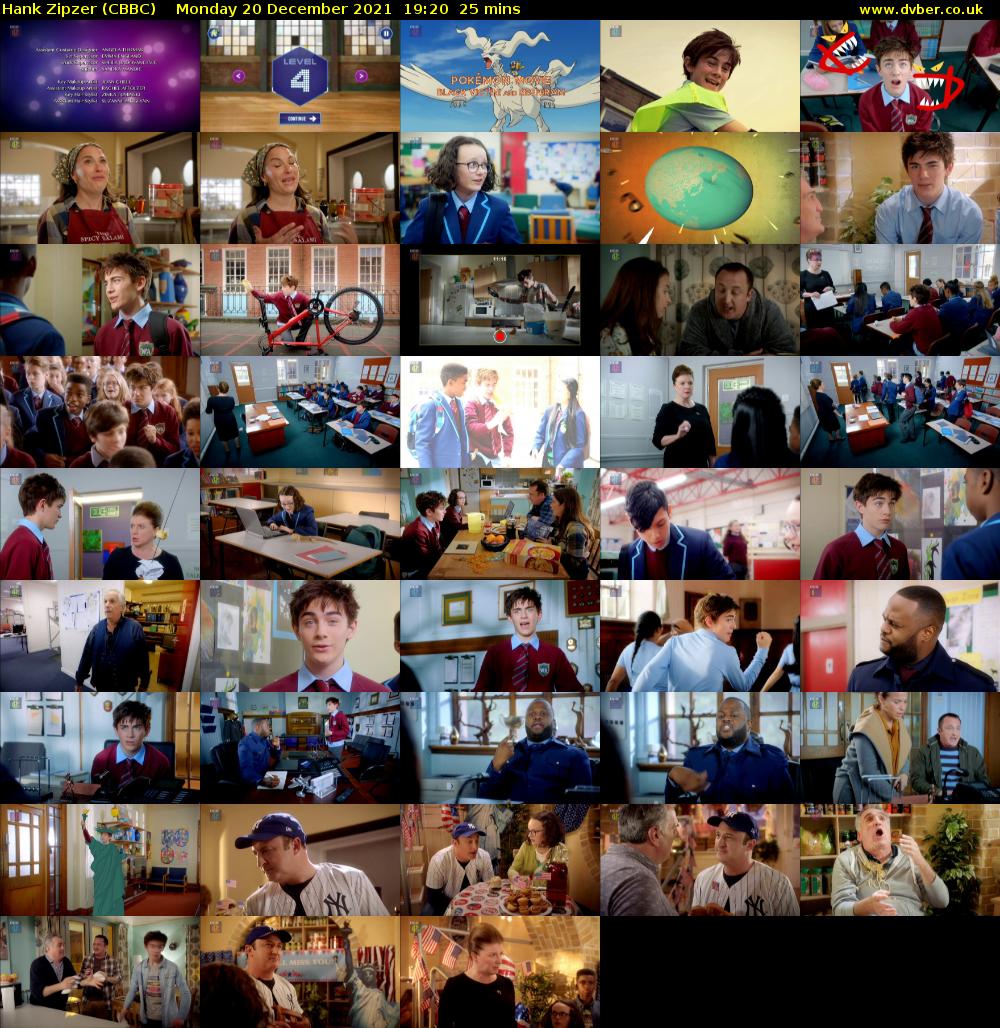 Hank Zipzer (CBBC) Monday 20 December 2021 19:20 - 19:45
