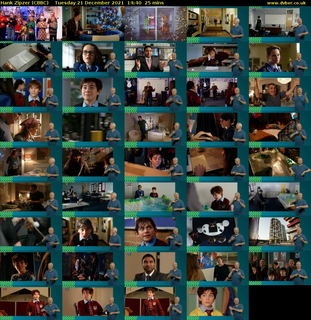 Hank Zipzer (CBBC) Tuesday 21 December 2021 14:40 - 15:05