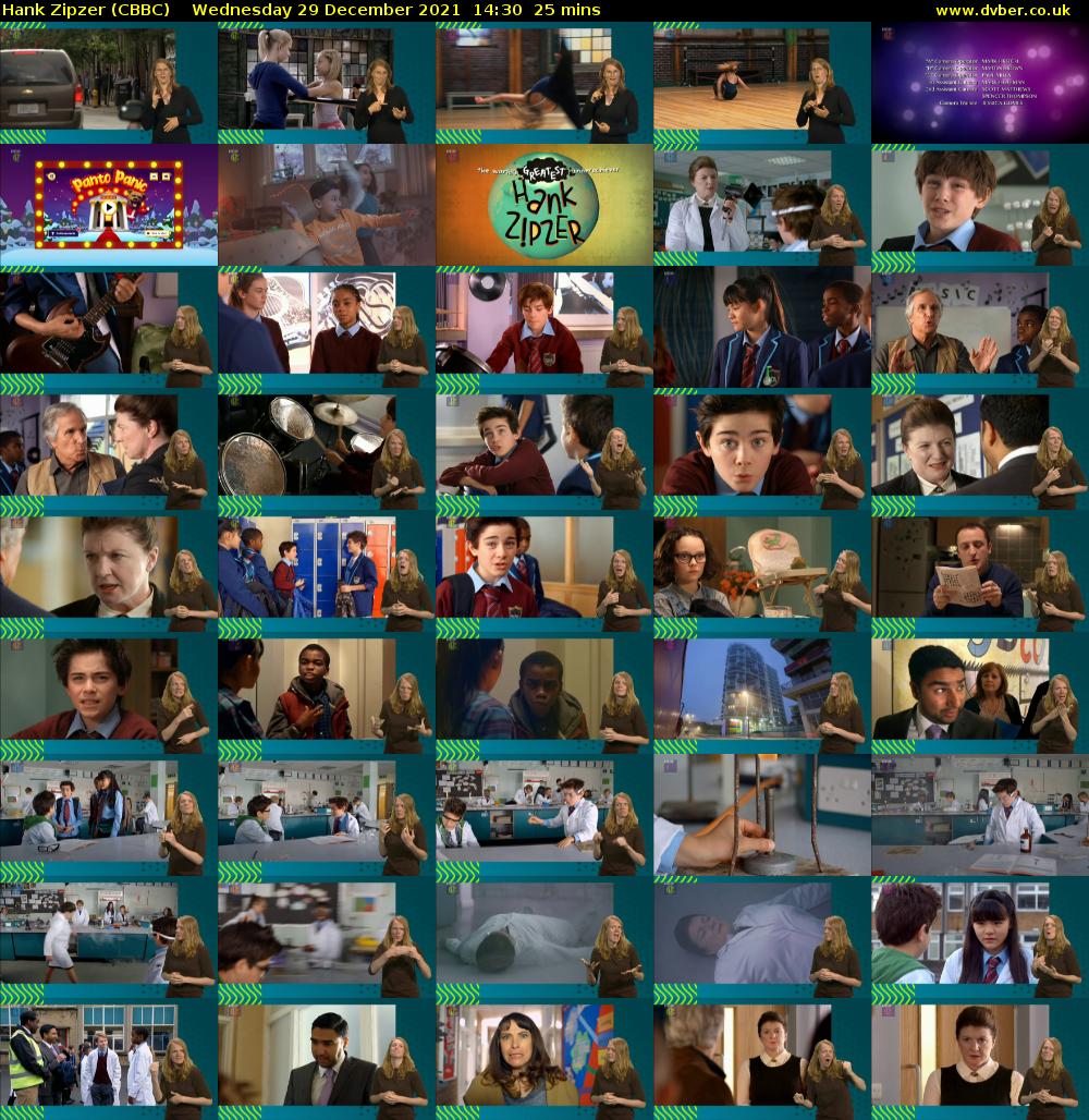 Hank Zipzer (CBBC) Wednesday 29 December 2021 14:30 - 14:55