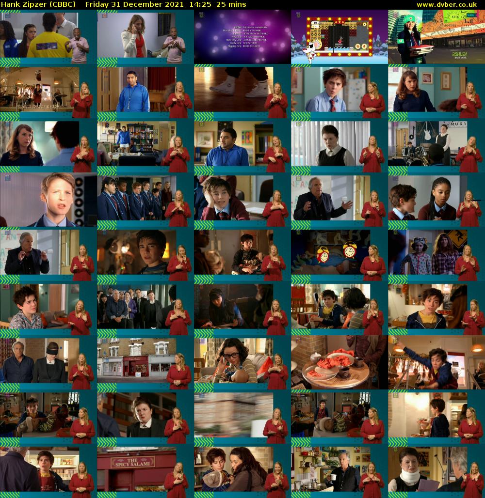 Hank Zipzer (CBBC) Friday 31 December 2021 14:25 - 14:50