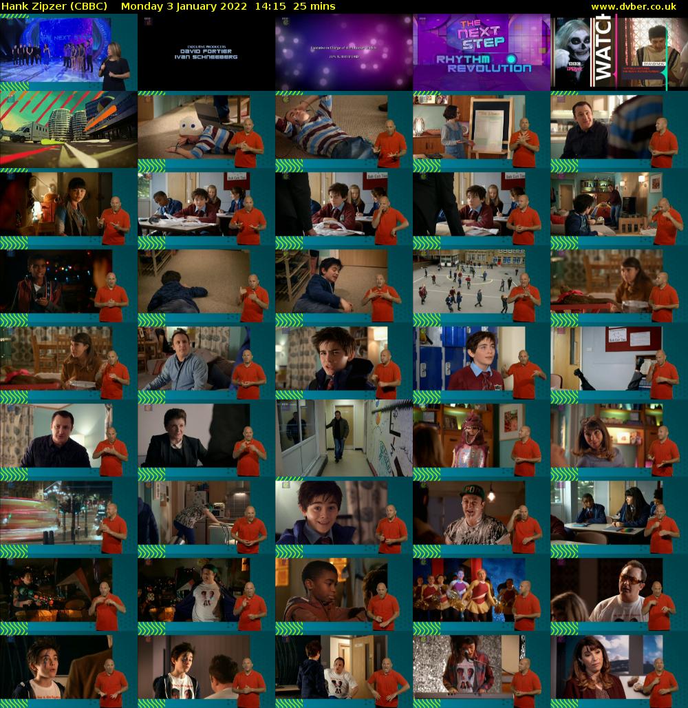 Hank Zipzer (CBBC) Monday 3 January 2022 14:15 - 14:40