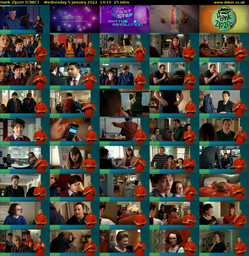 Hank Zipzer (CBBC) Wednesday 5 January 2022 14:10 - 14:35