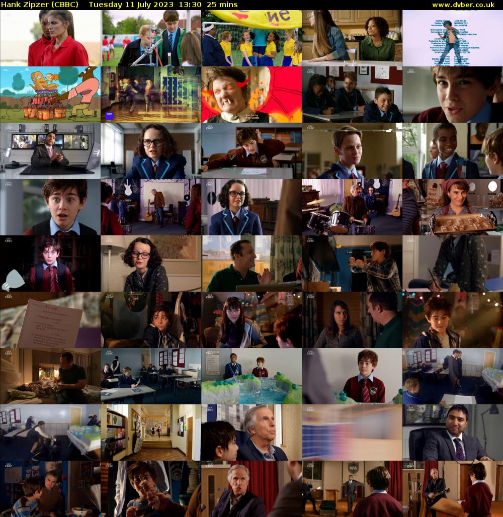 Hank Zipzer (CBBC) Tuesday 11 July 2023 13:30 - 13:55