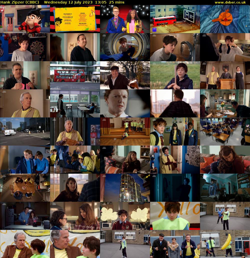 Hank Zipzer (CBBC) Wednesday 12 July 2023 13:05 - 13:30