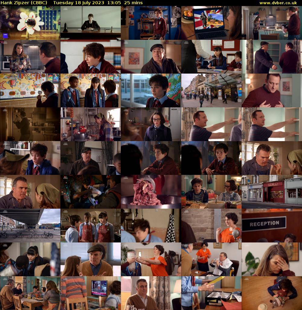 Hank Zipzer (CBBC) Tuesday 18 July 2023 13:05 - 13:30