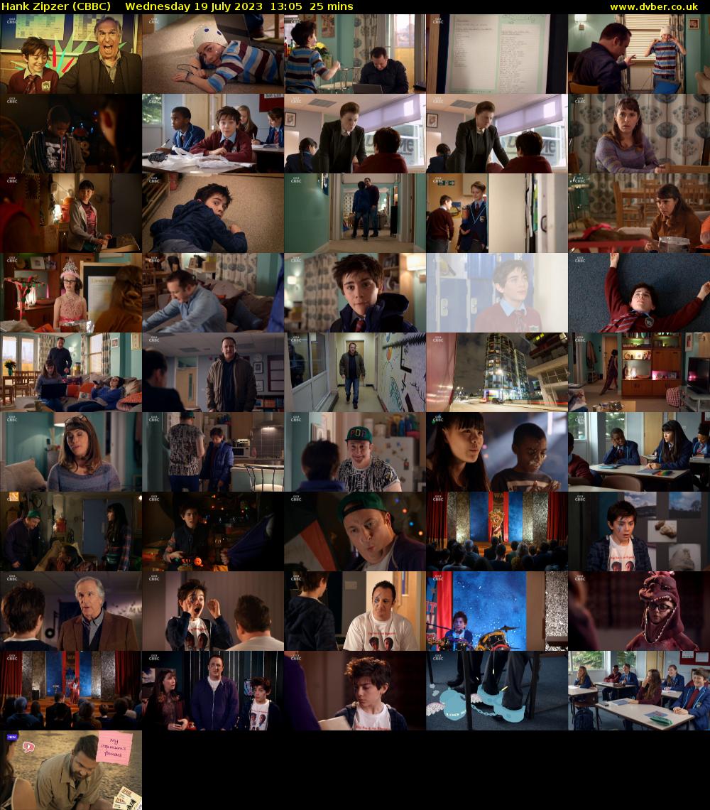 Hank Zipzer (CBBC) Wednesday 19 July 2023 13:05 - 13:30
