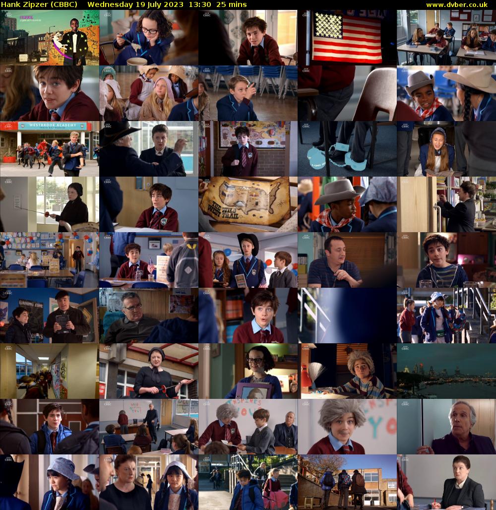Hank Zipzer (CBBC) Wednesday 19 July 2023 13:30 - 13:55