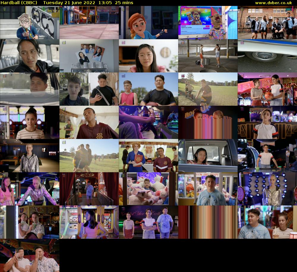 Hardball (CBBC) Tuesday 21 June 2022 13:05 - 13:30