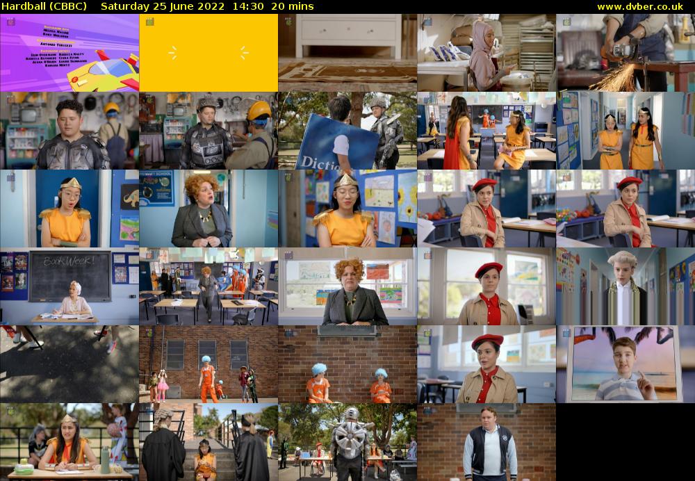 Hardball (CBBC) Saturday 25 June 2022 14:30 - 14:50