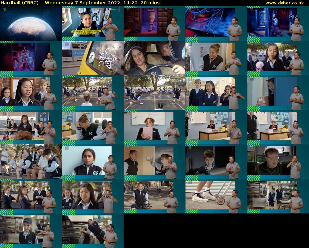 Hardball (CBBC) Wednesday 7 September 2022 14:20 - 14:40