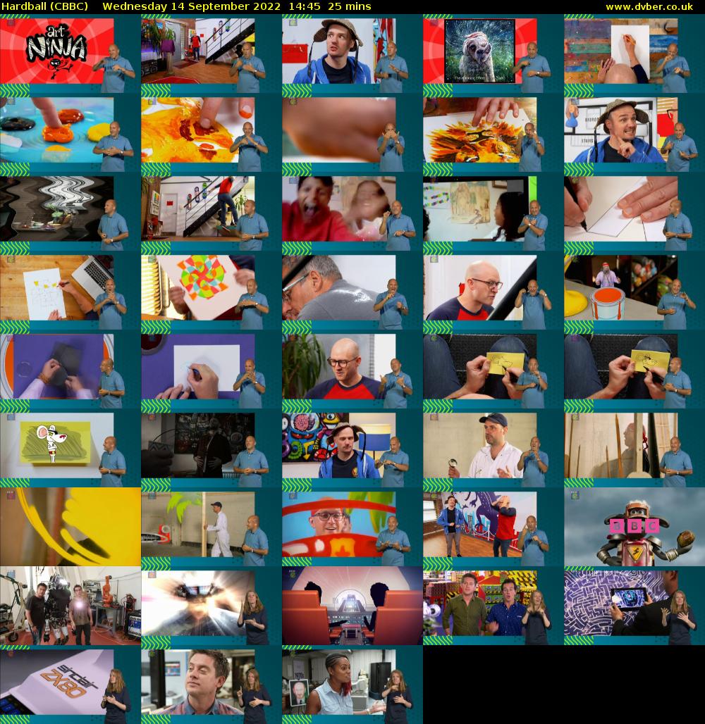 Hardball (CBBC) Wednesday 14 September 2022 14:45 - 15:10