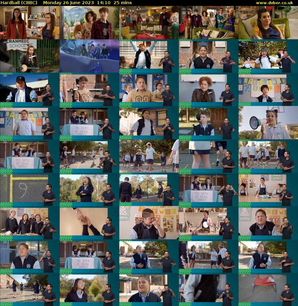 Hardball (CBBC) Monday 26 June 2023 14:10 - 14:35