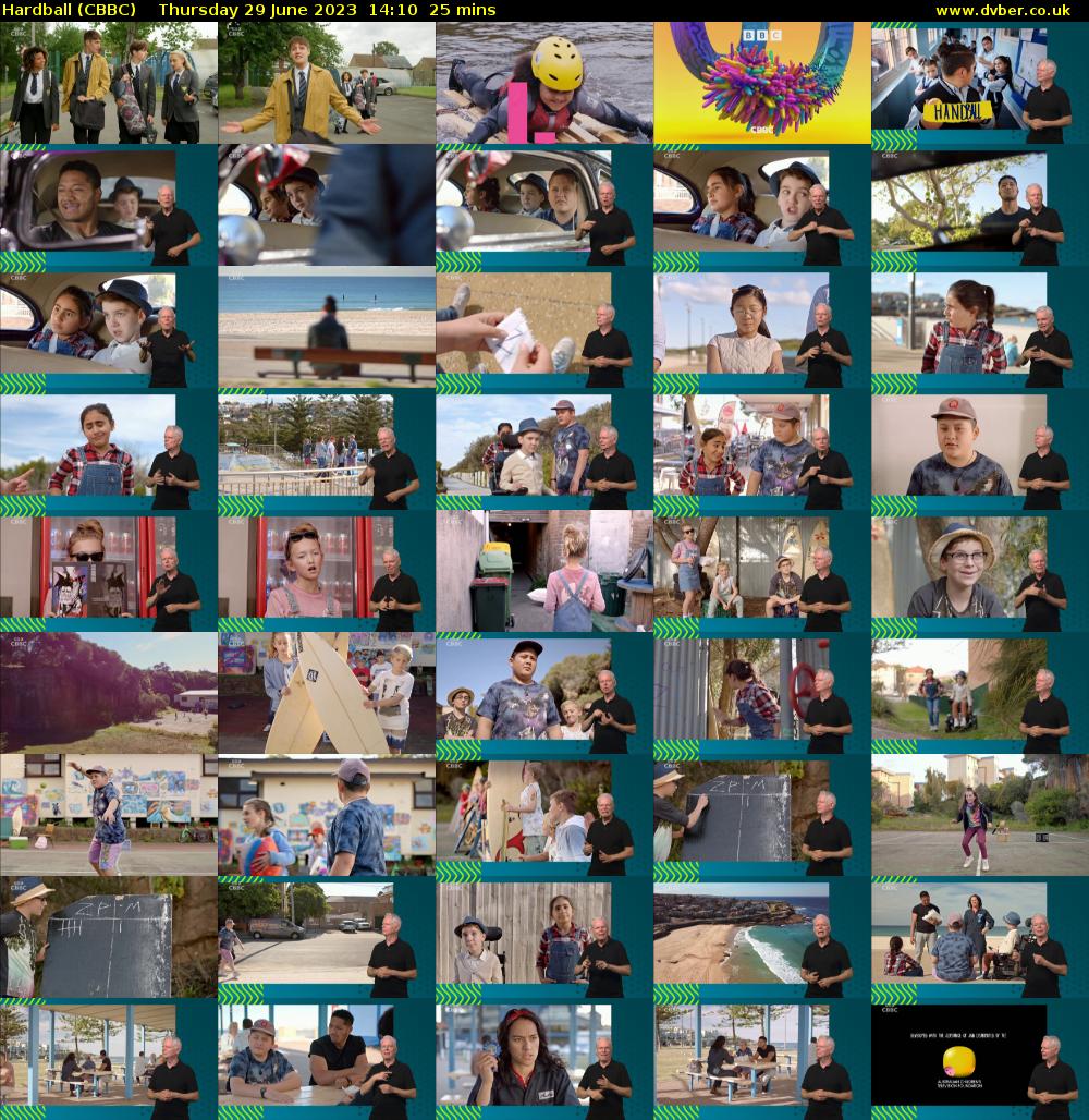 Hardball (CBBC) Thursday 29 June 2023 14:10 - 14:35