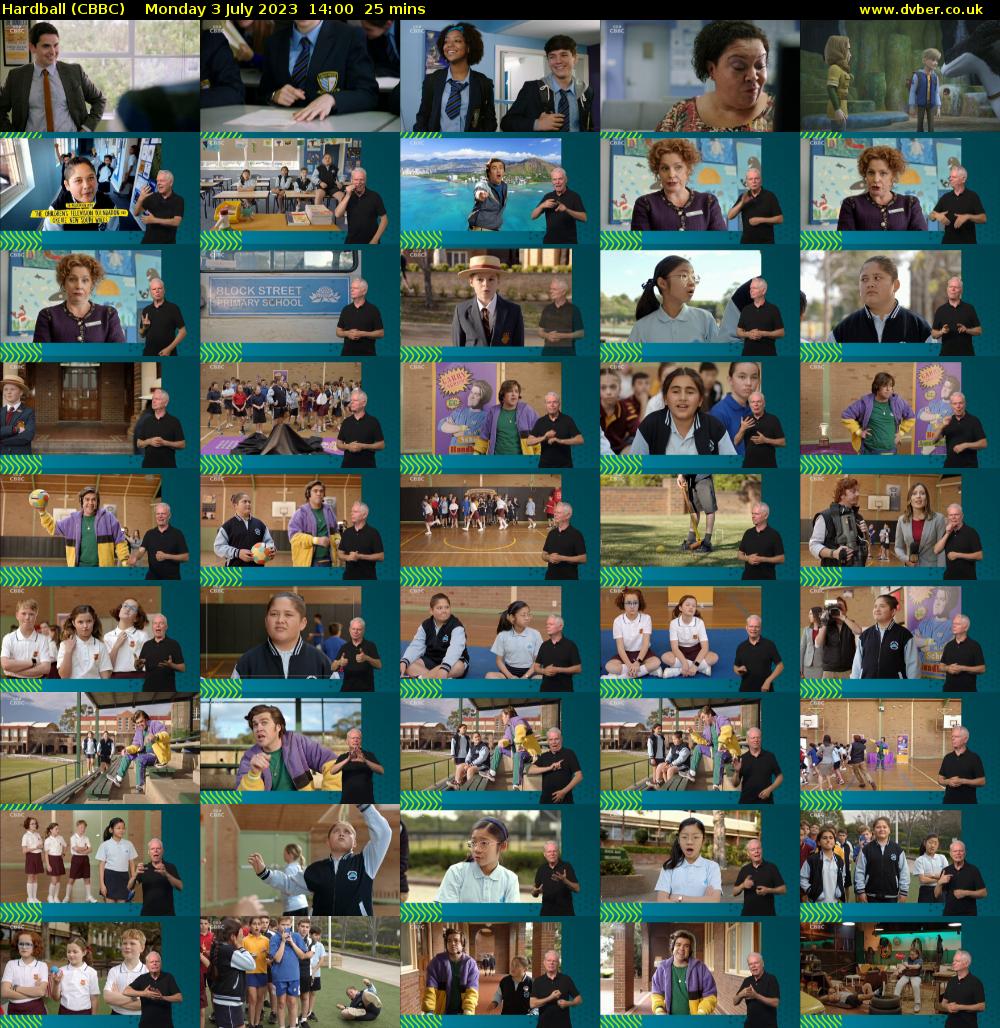 Hardball (CBBC) Monday 3 July 2023 14:00 - 14:25