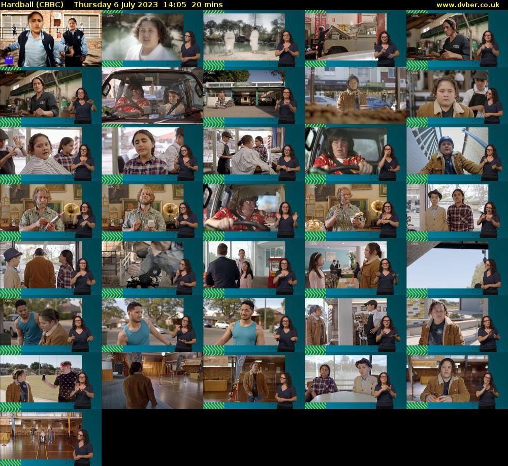 Hardball (CBBC) Thursday 6 July 2023 14:05 - 14:25