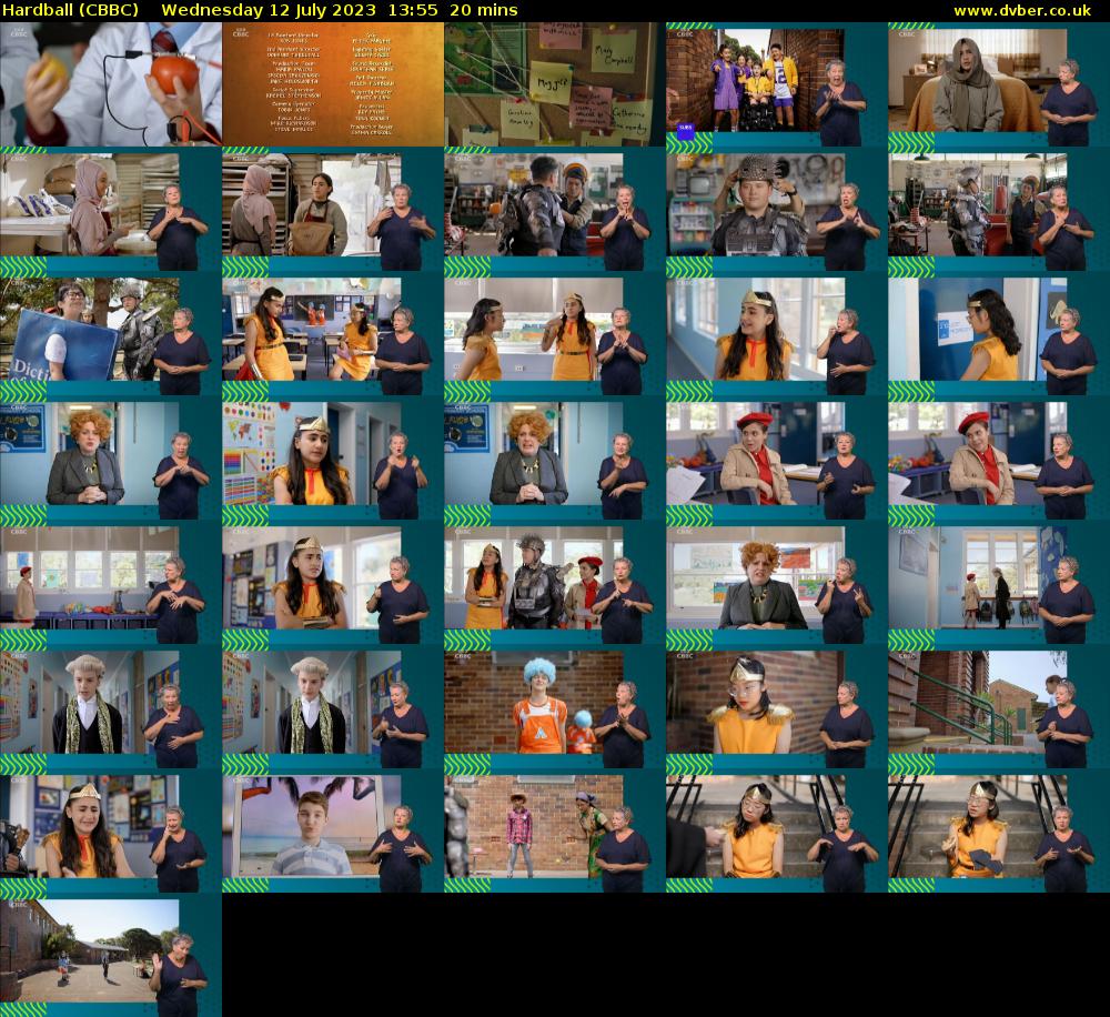Hardball (CBBC) Wednesday 12 July 2023 13:55 - 14:15