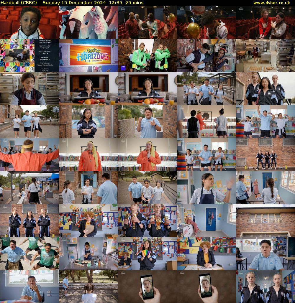 Hardball (CBBC) Sunday 15 December 2024 12:35 - 13:00