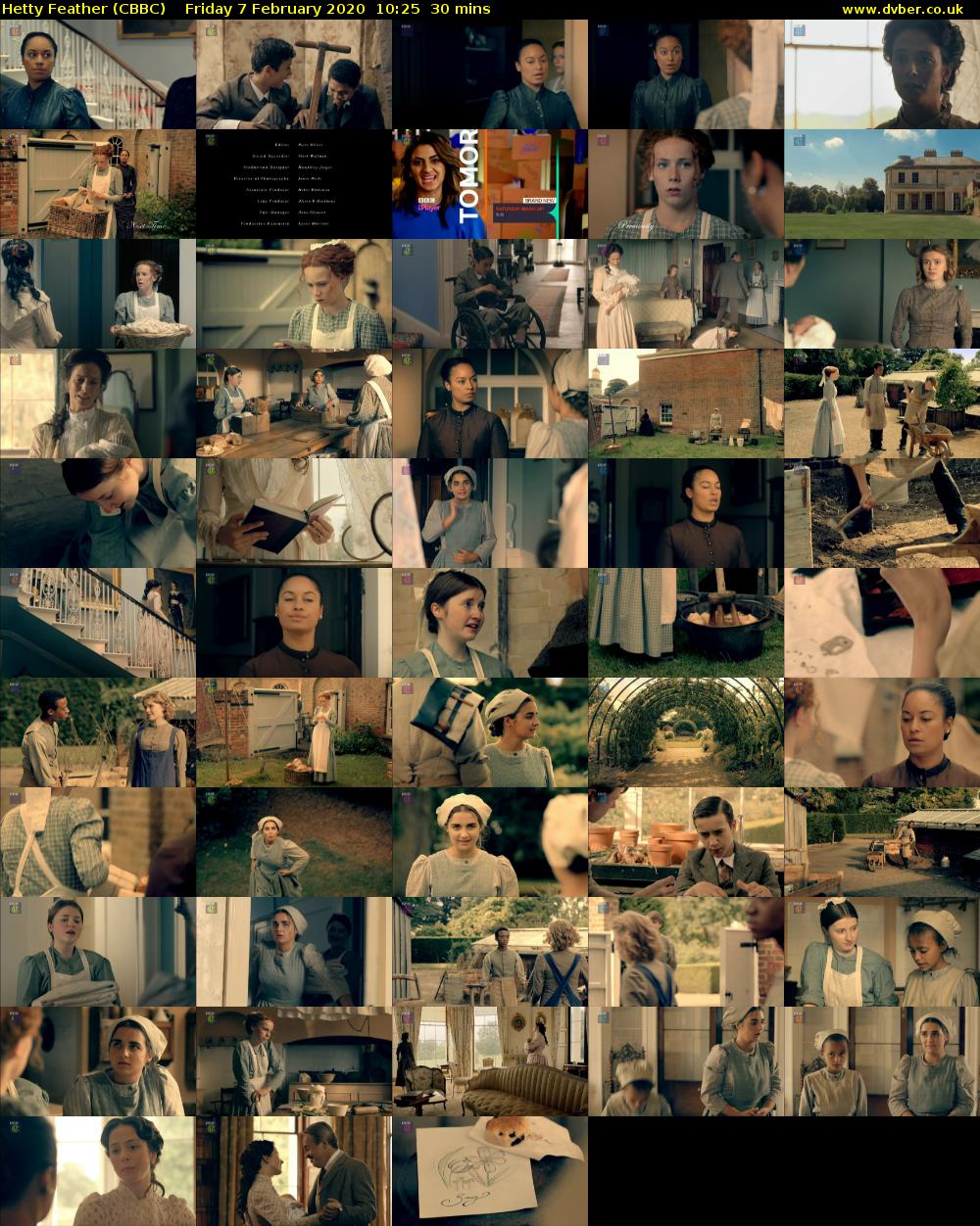 Hetty Feather (CBBC) Friday 7 February 2020 10:25 - 10:55