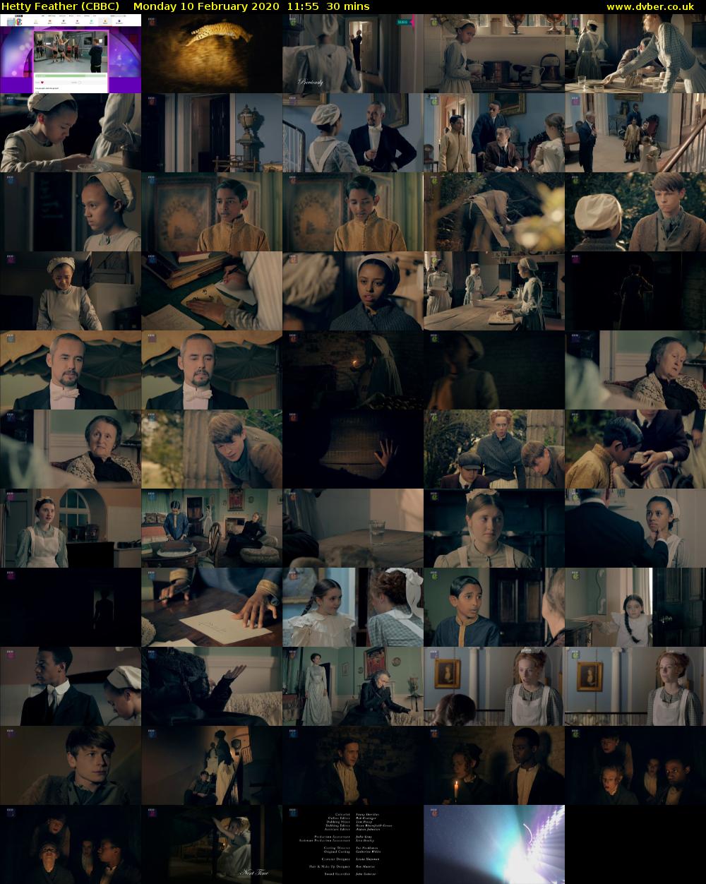 Hetty Feather (CBBC) Monday 10 February 2020 11:55 - 12:25