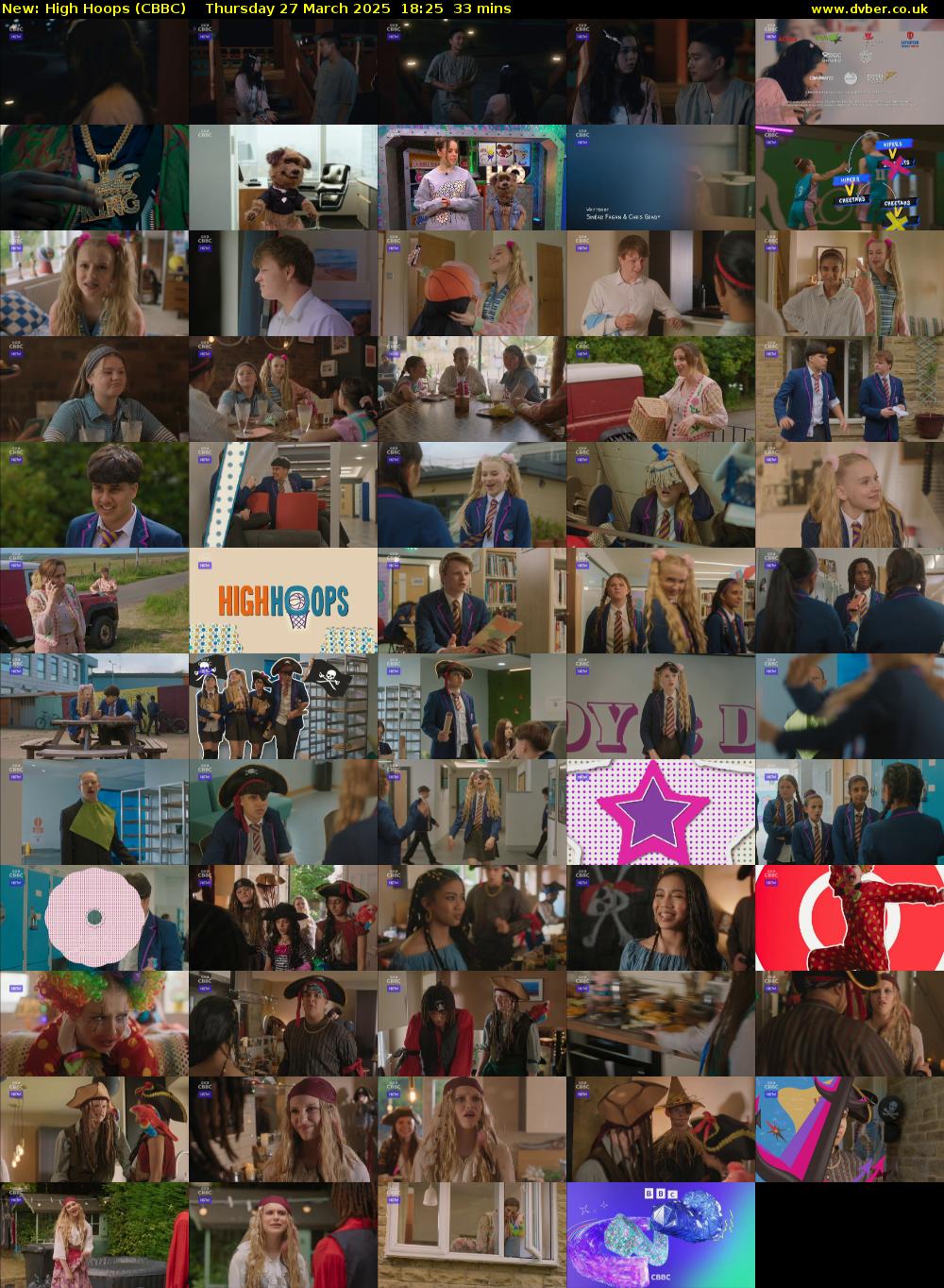 High Hoops (CBBC) Thursday 27 March 2025 18:25 - 18:58