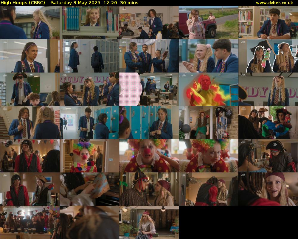 High Hoops (CBBC) Saturday 3 May 2025 12:20 - 12:50