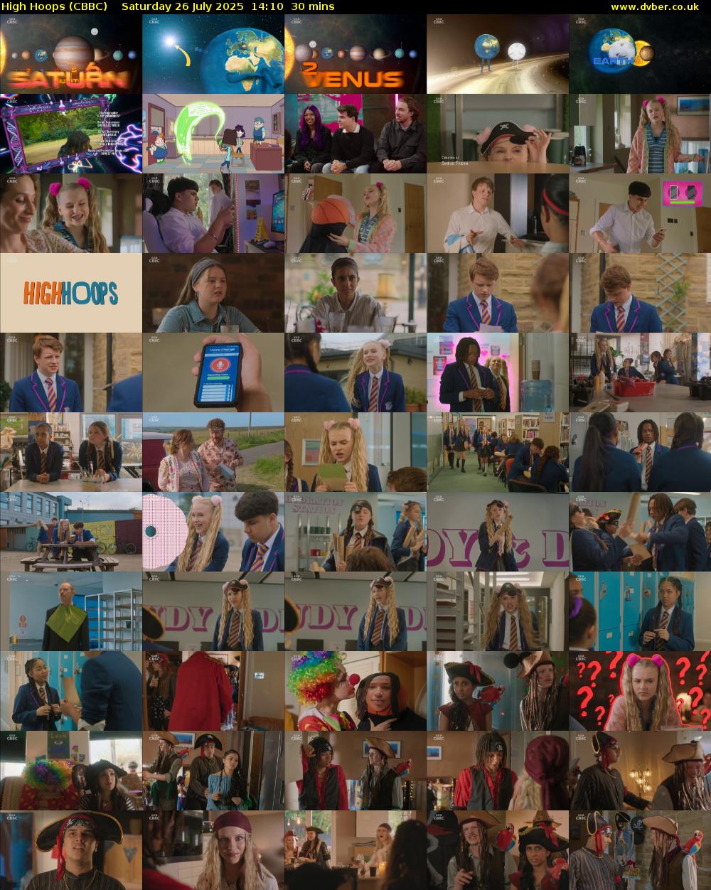 High Hoops (CBBC) Saturday 26 July 2025 14:10 - 14:40