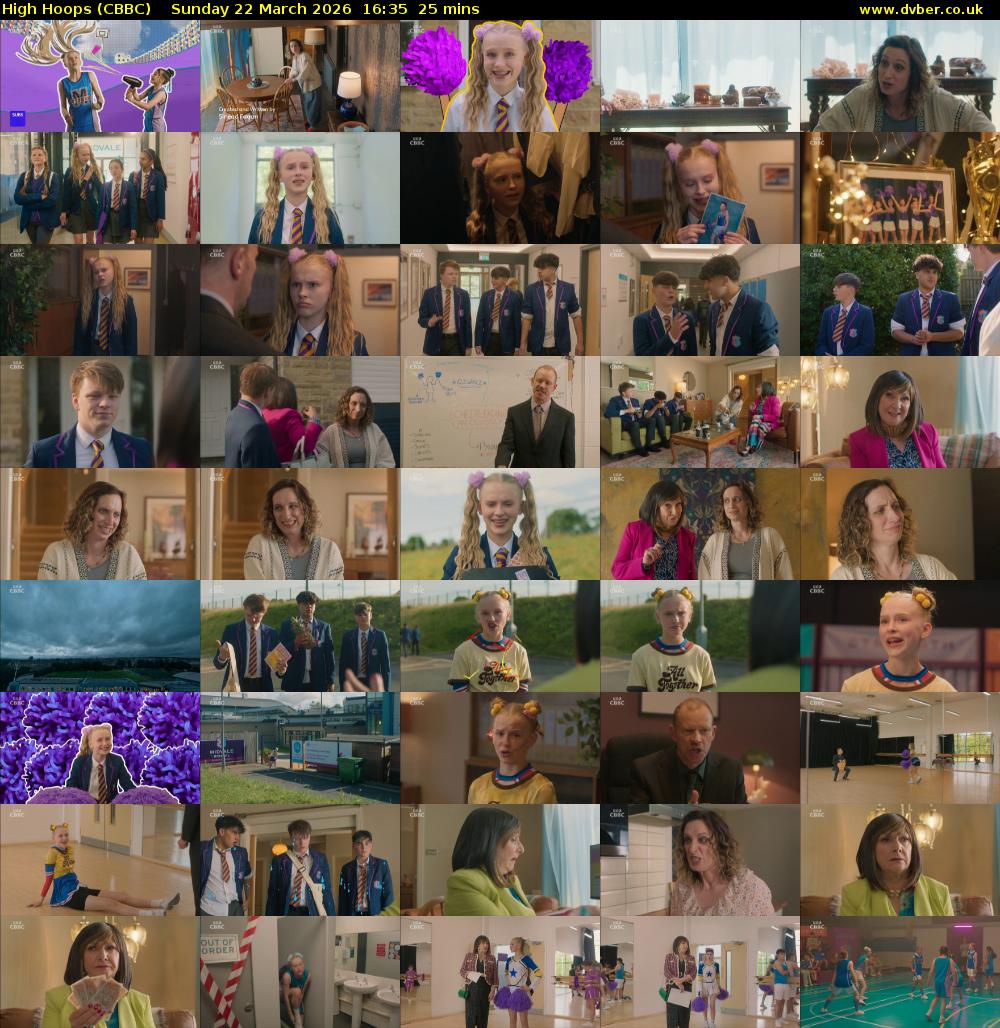 High Hoops (CBBC) Sunday 22 March 2026 16:35 - 17:00