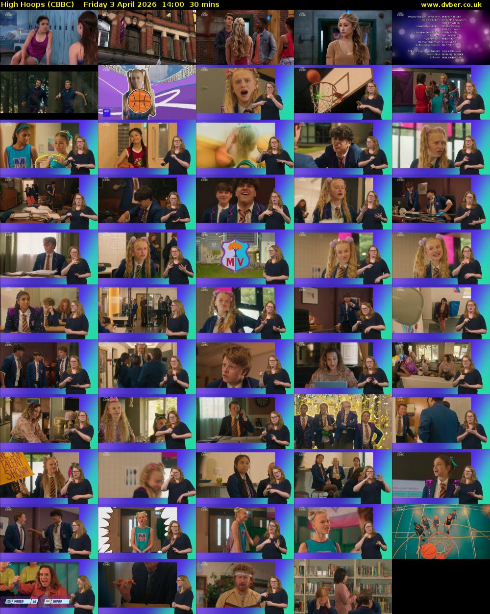 High Hoops (CBBC) Friday 3 April 2026 14:00 - 14:30