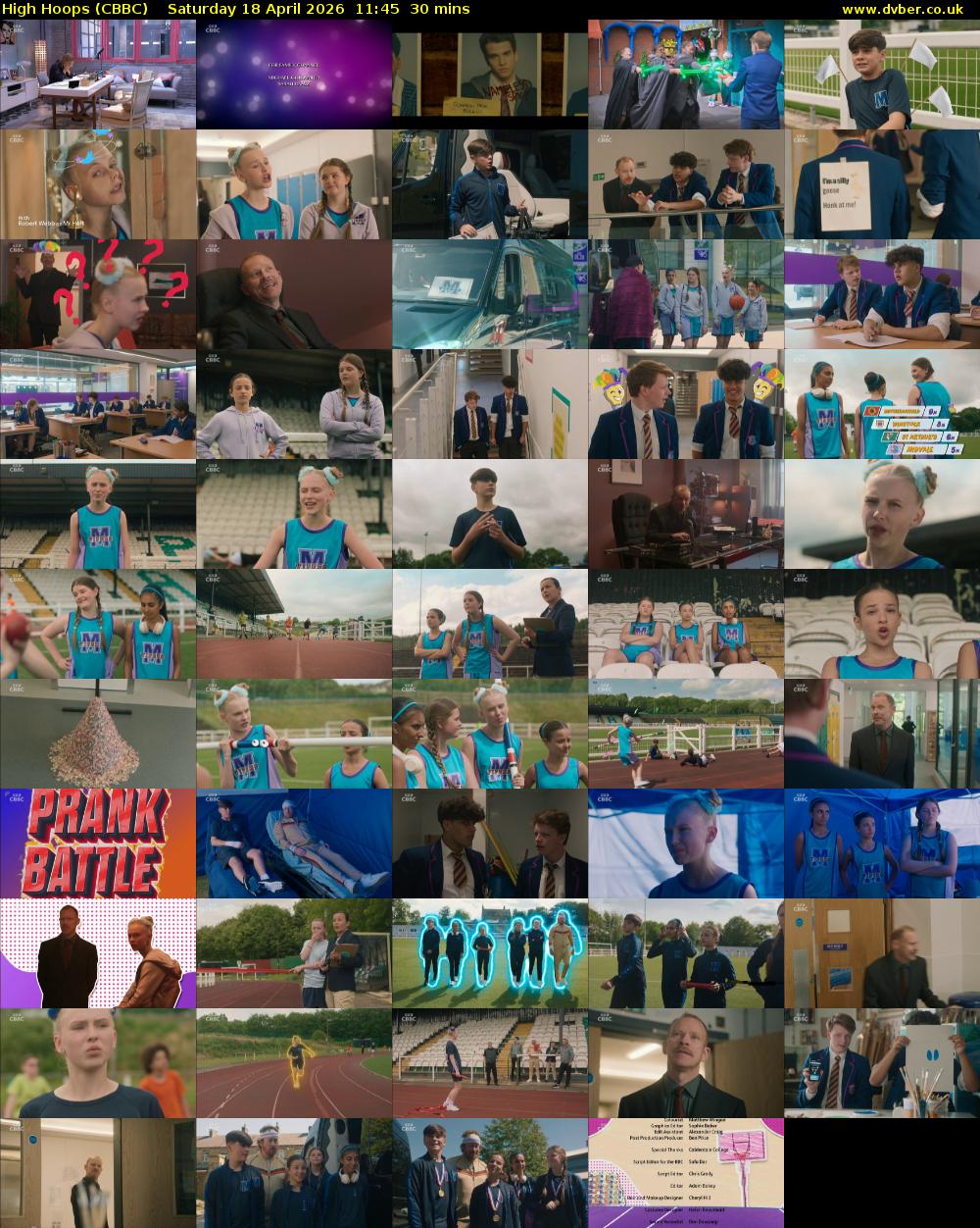 High Hoops (CBBC) Saturday 18 April 2026 11:45 - 12:15