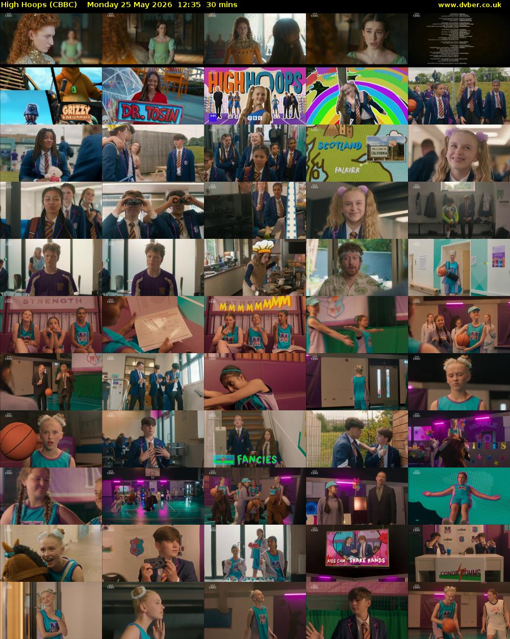 High Hoops (CBBC) Monday 25 May 2026 12:35 - 13:05