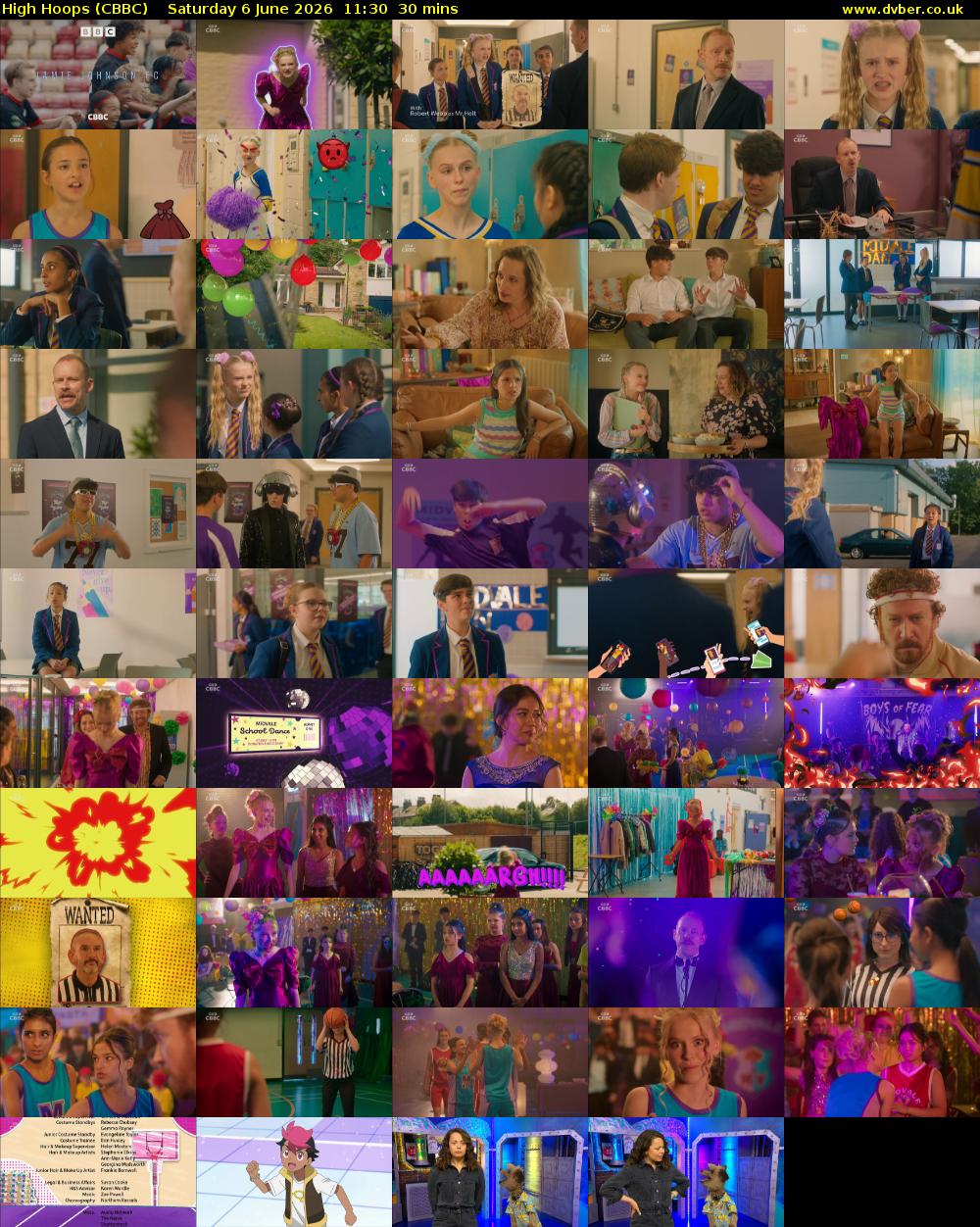 High Hoops (CBBC) Saturday 6 June 2026 11:30 - 12:00