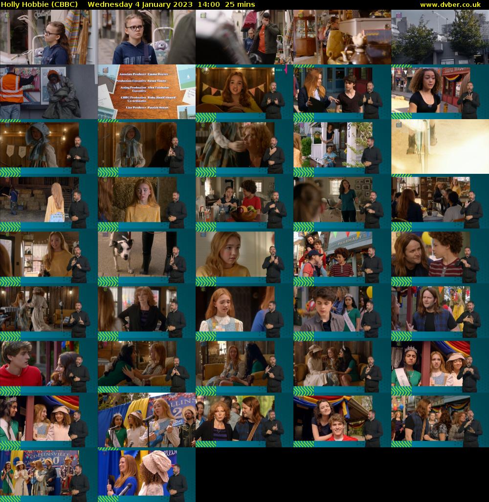 Holly Hobbie (CBBC) Wednesday 4 January 2023 14:00 - 14:25