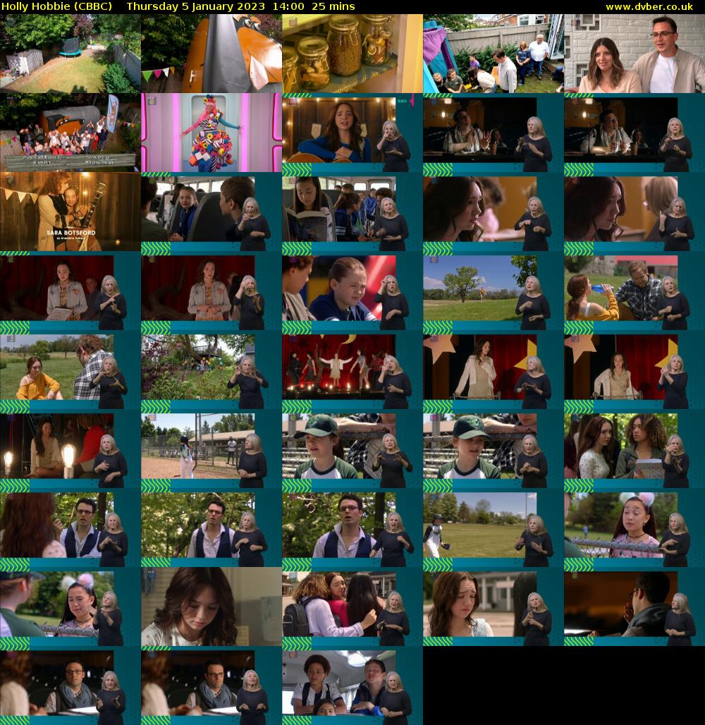 Holly Hobbie (CBBC) Thursday 5 January 2023 14:00 - 14:25