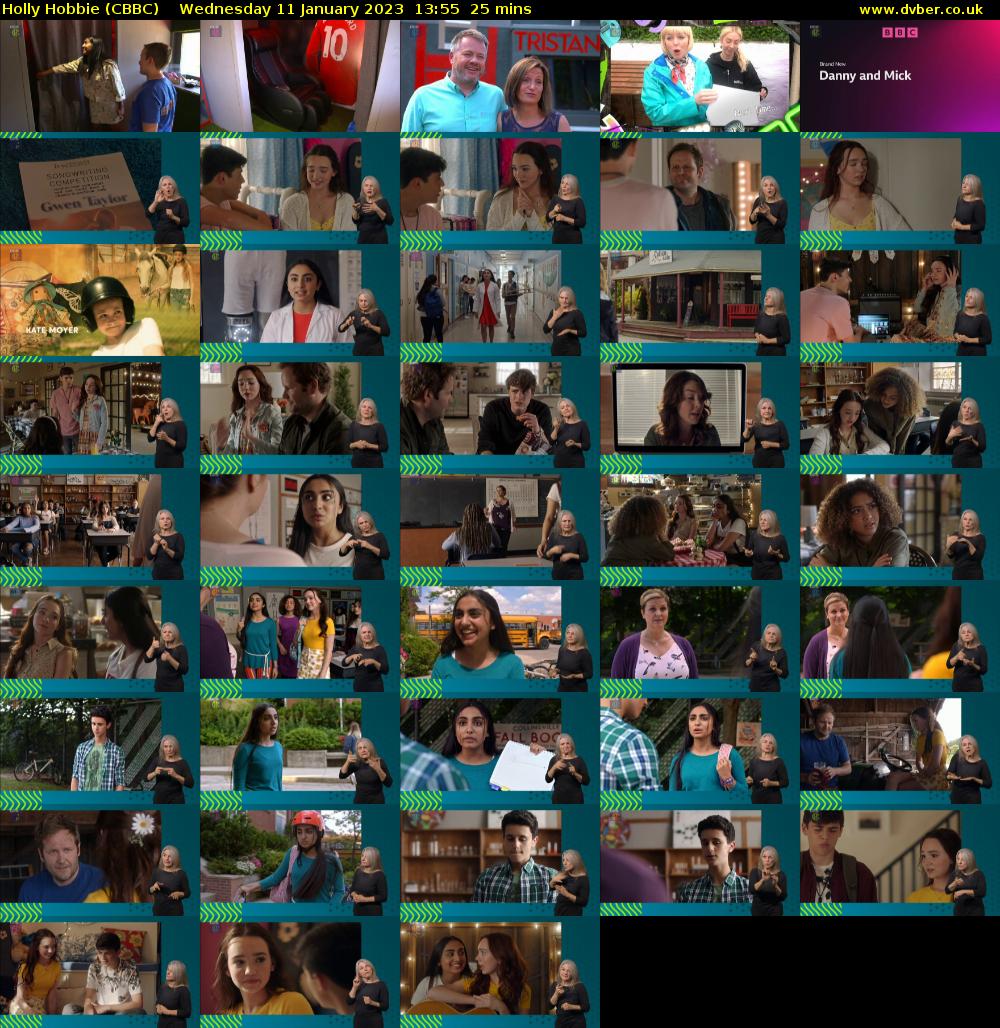 Holly Hobbie (CBBC) Wednesday 11 January 2023 13:55 - 14:20