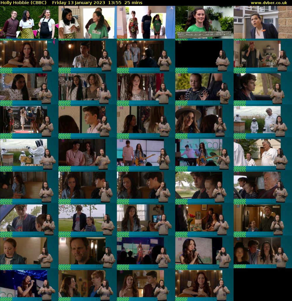 Holly Hobbie (CBBC) Friday 13 January 2023 13:55 - 14:20