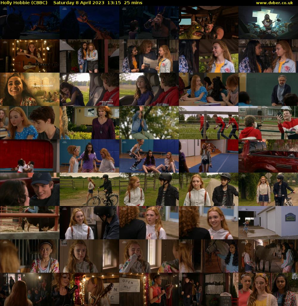 Holly Hobbie (CBBC) Saturday 8 April 2023 13:15 - 13:40