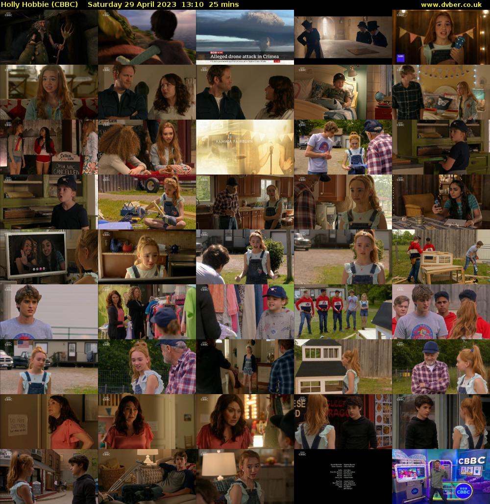 Holly Hobbie (CBBC) Saturday 29 April 2023 13:10 - 13:35