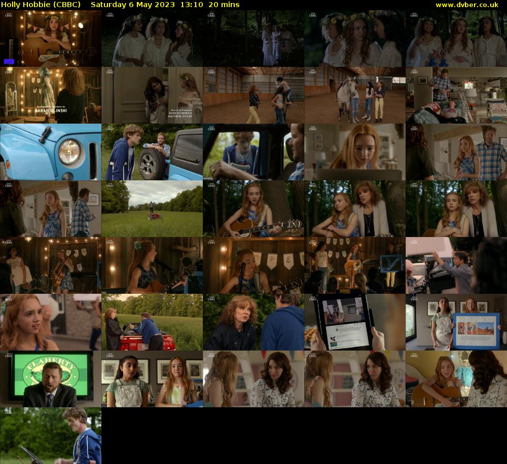 Holly Hobbie (CBBC) Saturday 6 May 2023 13:10 - 13:30