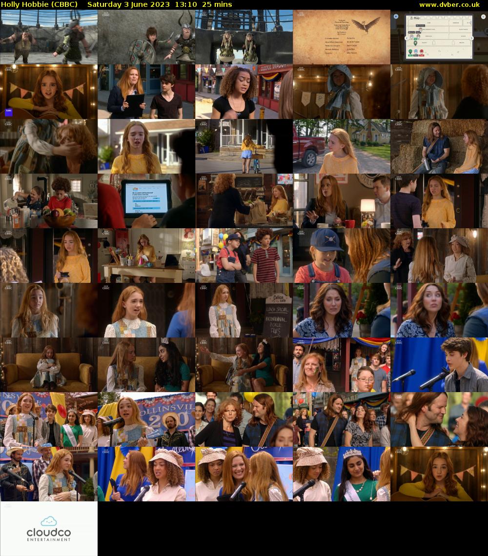 Holly Hobbie (CBBC) Saturday 3 June 2023 13:10 - 13:35