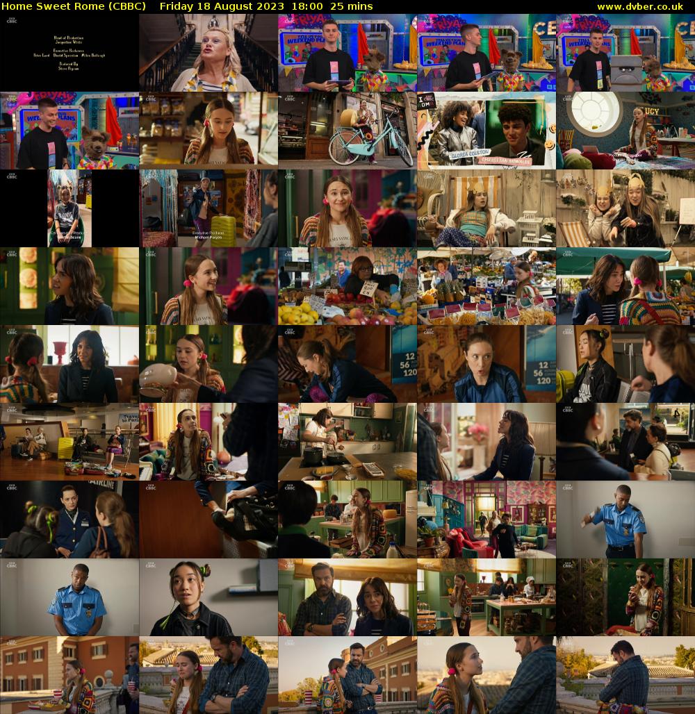 Home Sweet Rome (CBBC) Friday 18 August 2023 18:00 - 18:25