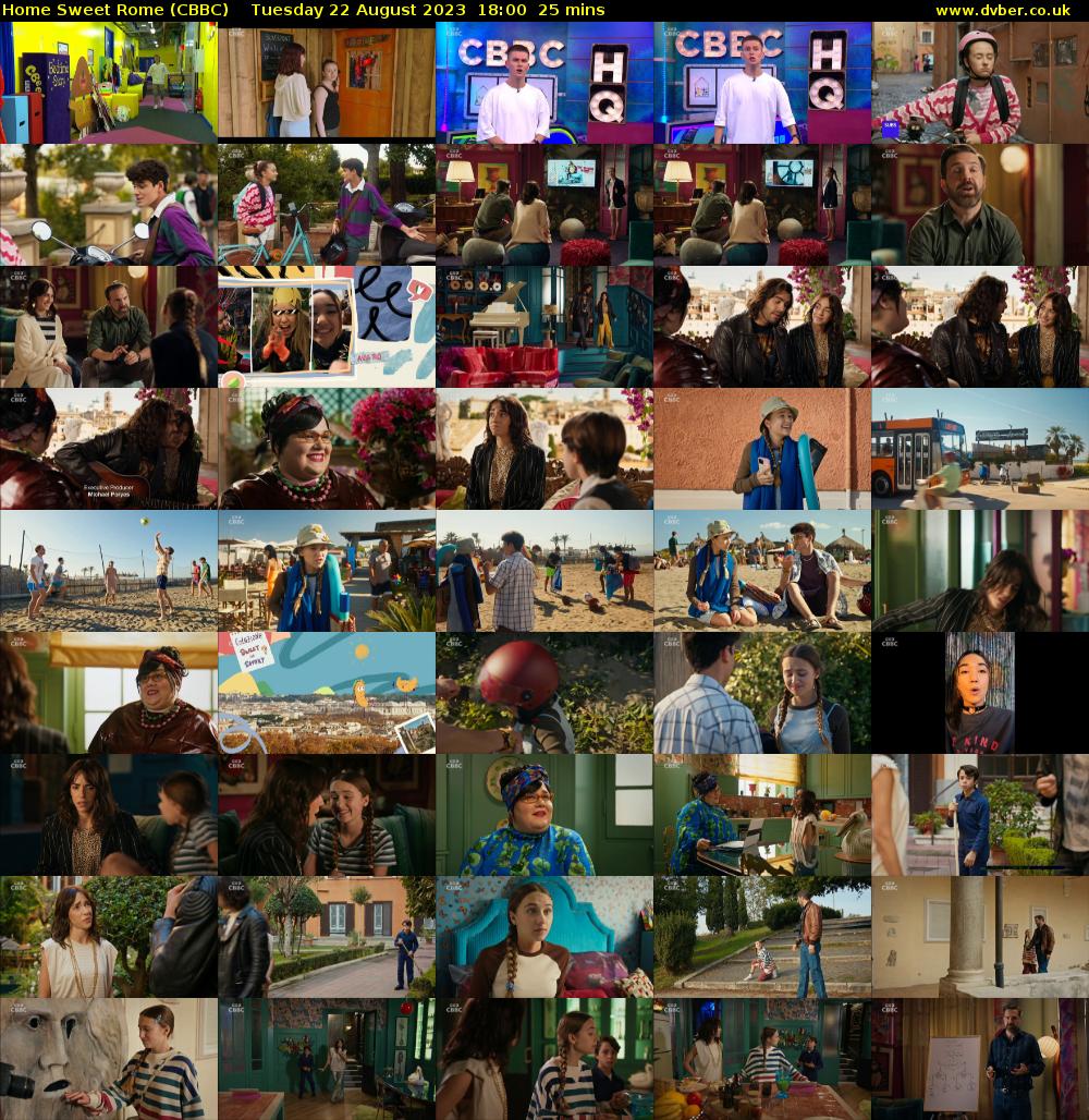 Home Sweet Rome (CBBC) Tuesday 22 August 2023 18:00 - 18:25