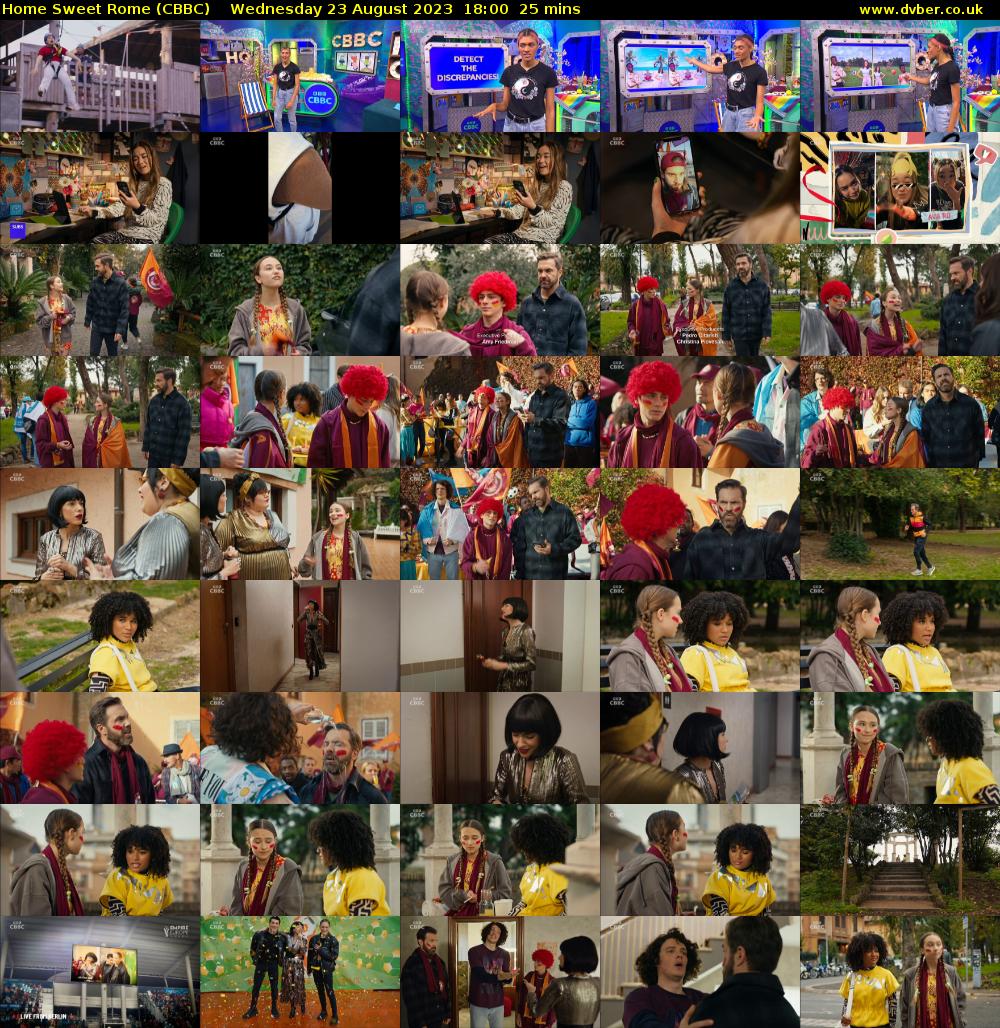 Home Sweet Rome (CBBC) Wednesday 23 August 2023 18:00 - 18:25