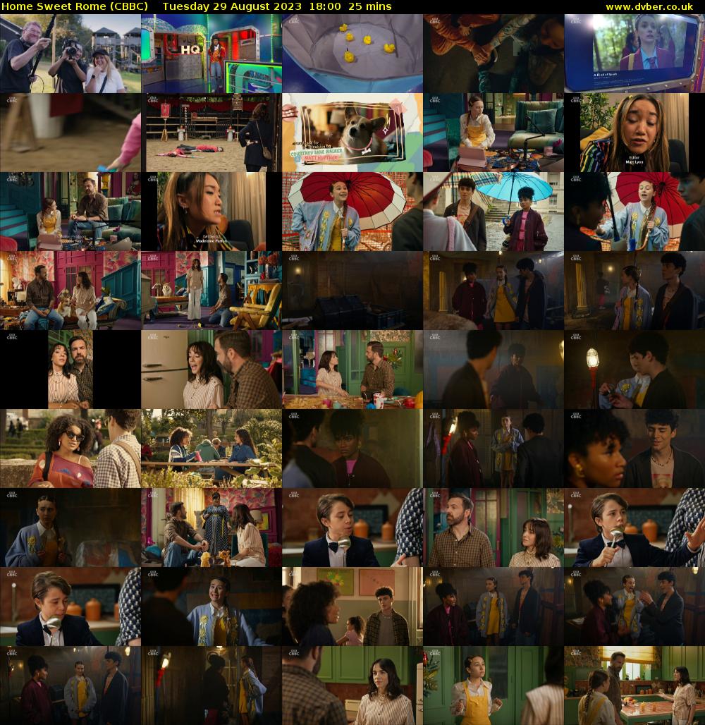 Home Sweet Rome (CBBC) Tuesday 29 August 2023 18:00 - 18:25