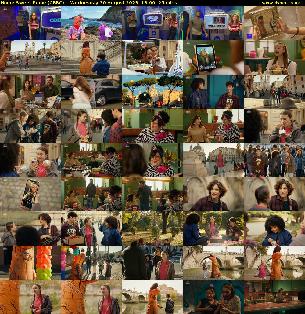 Home Sweet Rome (CBBC) Wednesday 30 August 2023 18:00 - 18:25