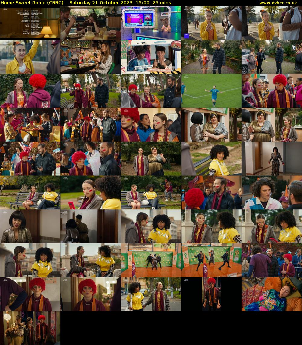 Home Sweet Rome (CBBC) Saturday 21 October 2023 15:00 - 15:25