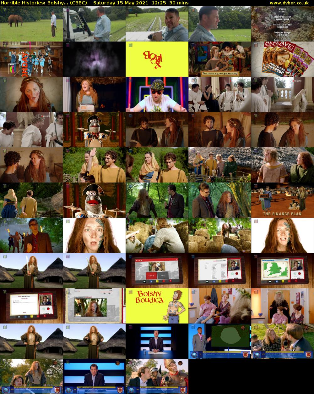 Horrible Histories: Bolshy... (CBBC) Saturday 15 May 2021 12:25 - 12:55