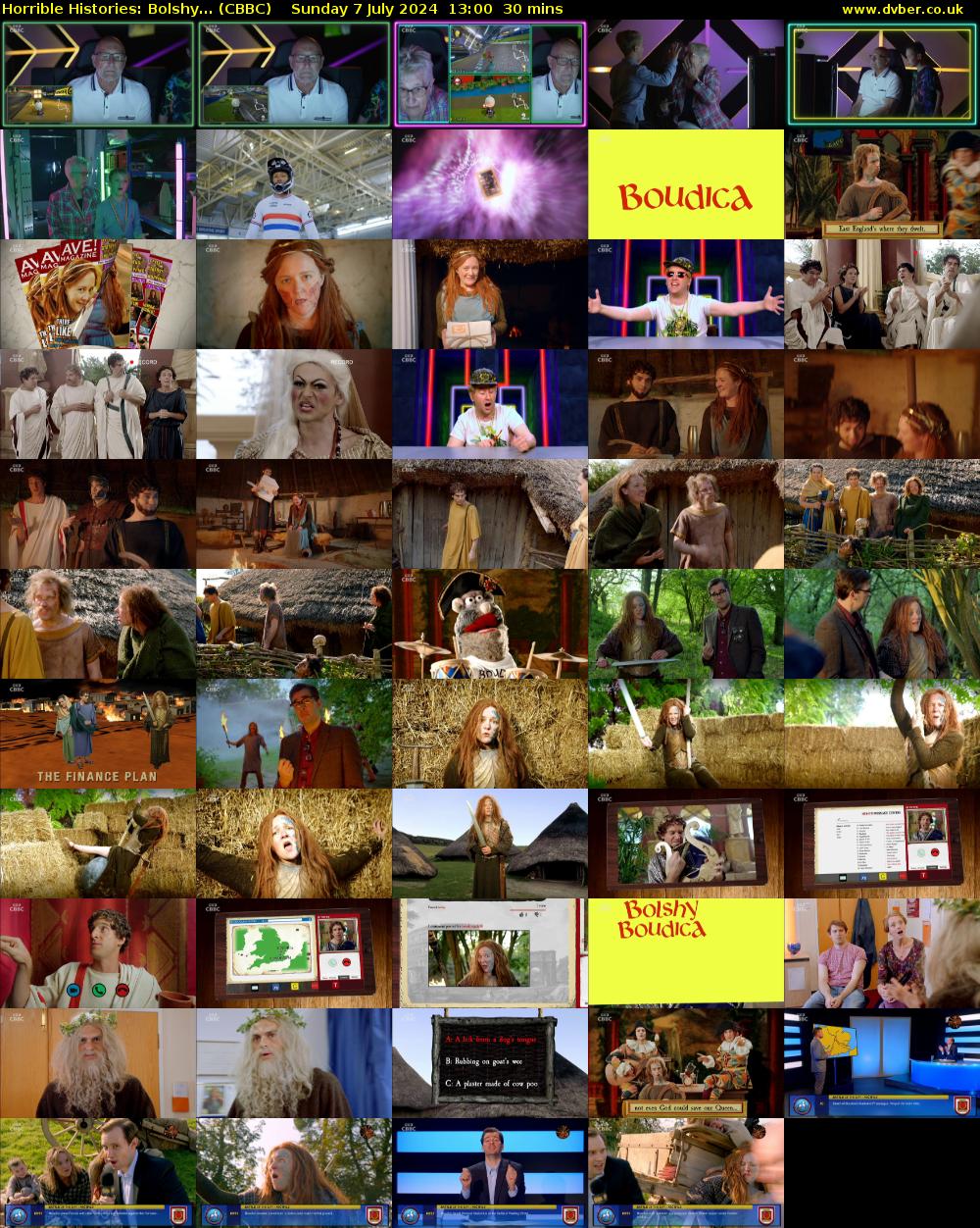 Horrible Histories: Bolshy... (CBBC) Sunday 7 July 2024 13:00 - 13:30