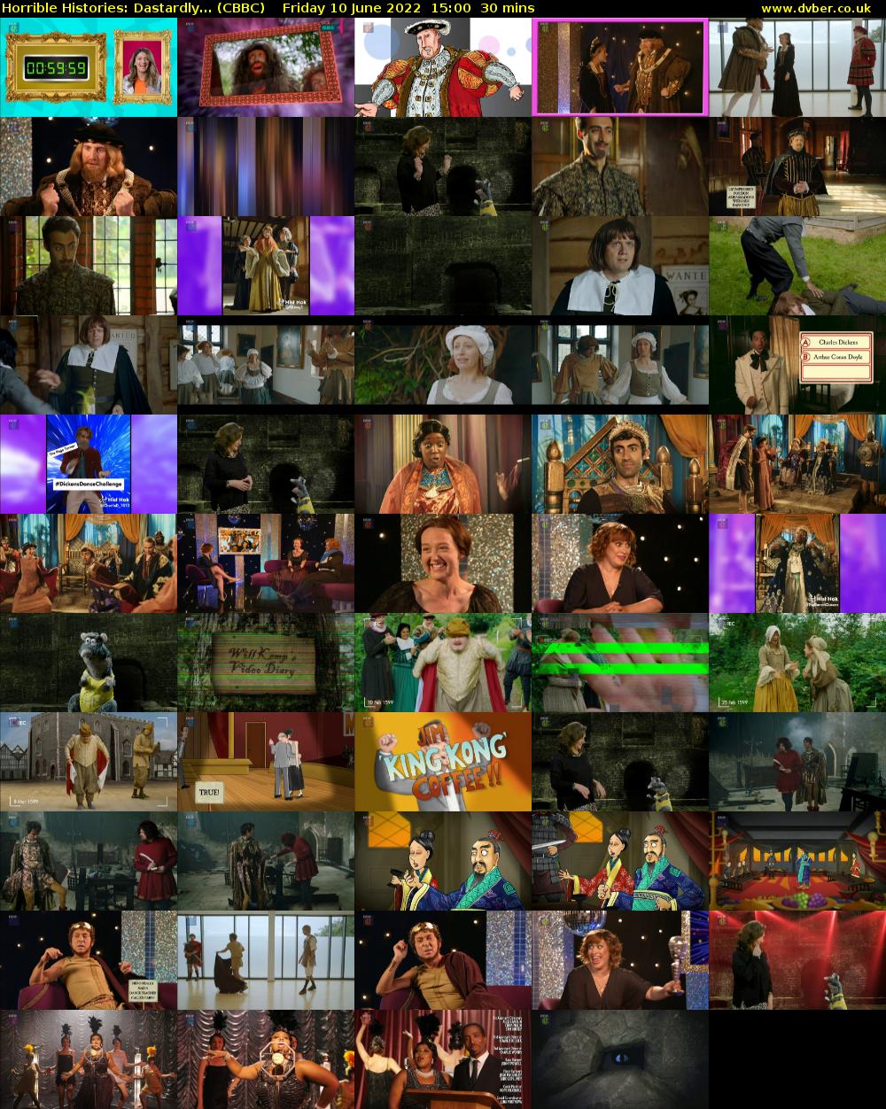 Horrible Histories: Dastardly... (CBBC) Friday 10 June 2022 15:00 - 15:30