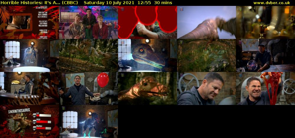 Horrible Histories: It's A... (CBBC) Saturday 10 July 2021 12:55 - 13:25